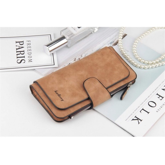 GXF-Baellerry women’s wallet, long wallet card packages, long buckle with zipper - Picture 4 of 9